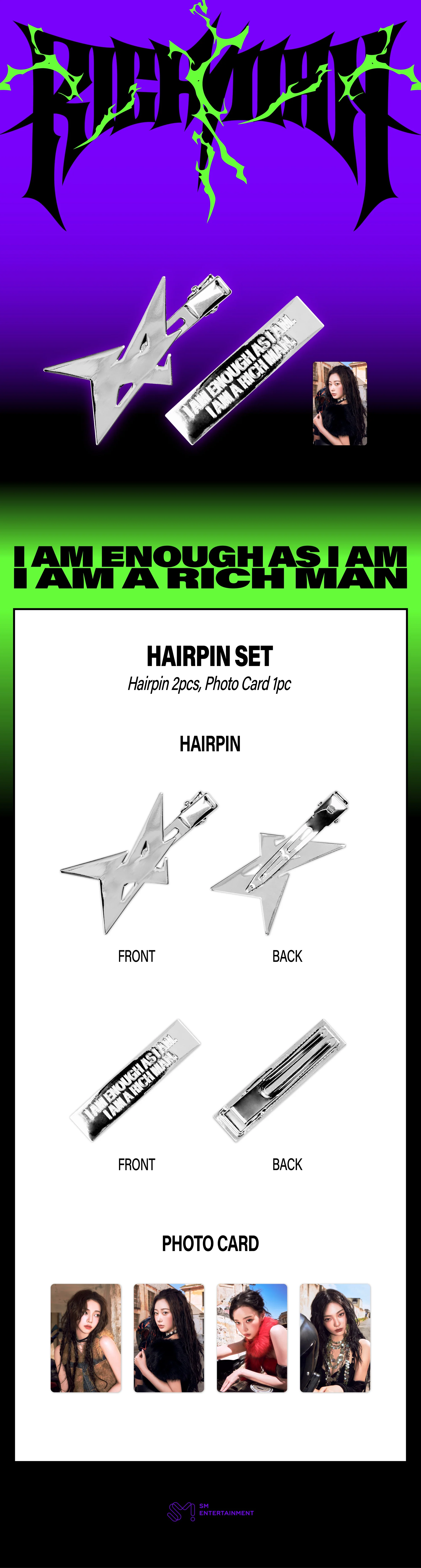 Aespa Hair Pin Info